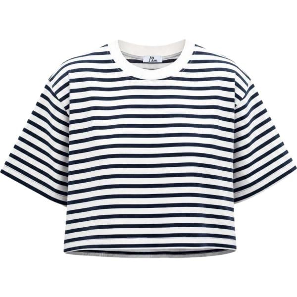 t-shirt I am multicolore a righe