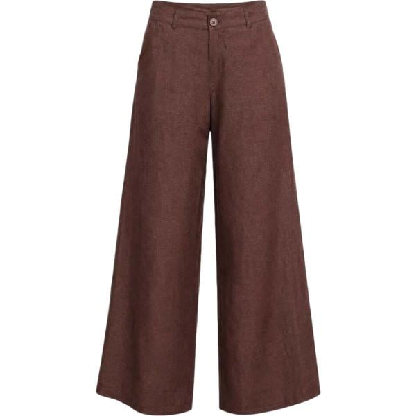 pantaloni a palazzo I am marrone tinta unita