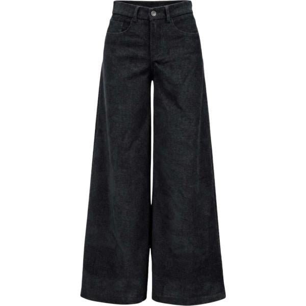pantaloni a palazzo I am nero tinta unita