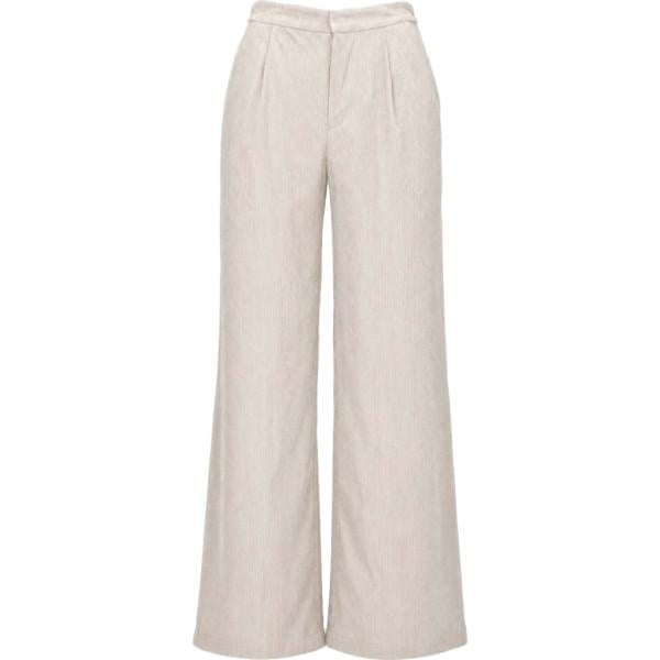 pantaloni a palazzo I am bianco tinta unita