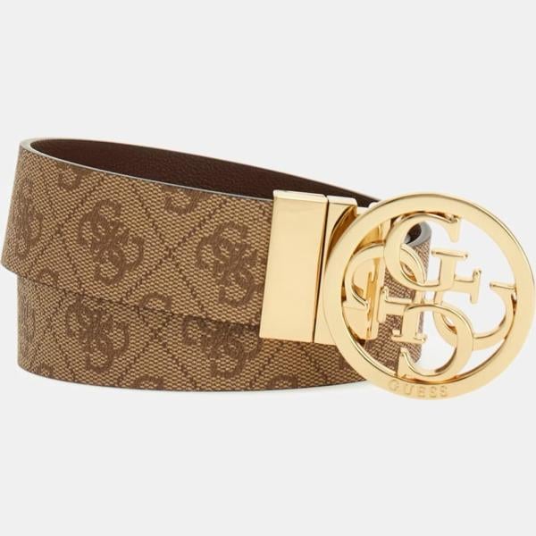cinturones Guess blanco con diseños