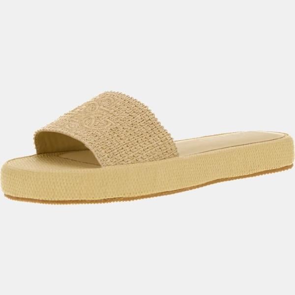 sandalias apliques joya Guess blanco