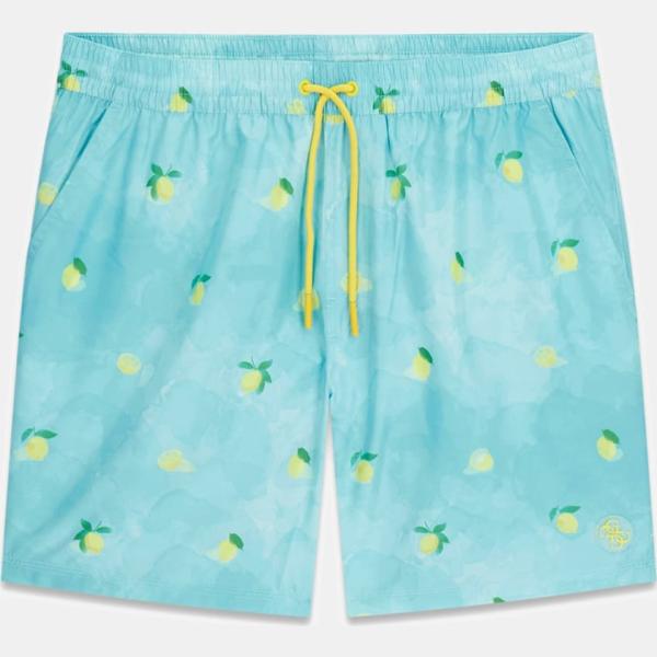 Bañador hombre con cordones snow white con diseños cintura media Guess
