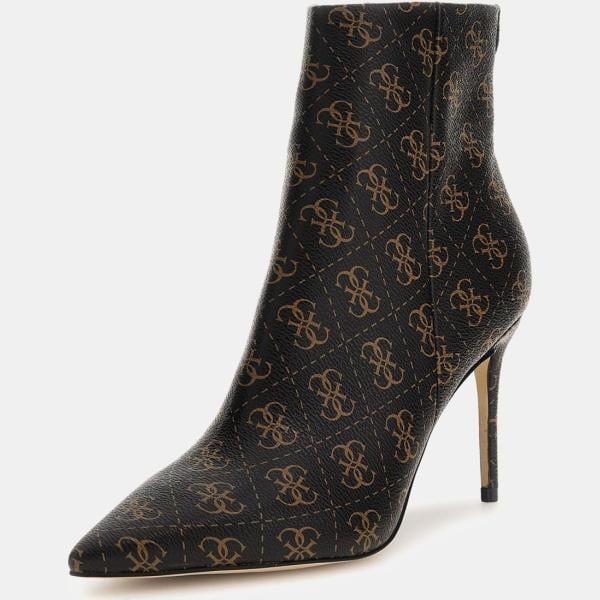 botines Guess blanco con diseños