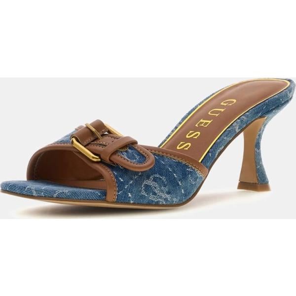 sandalias de piel Guess blanco