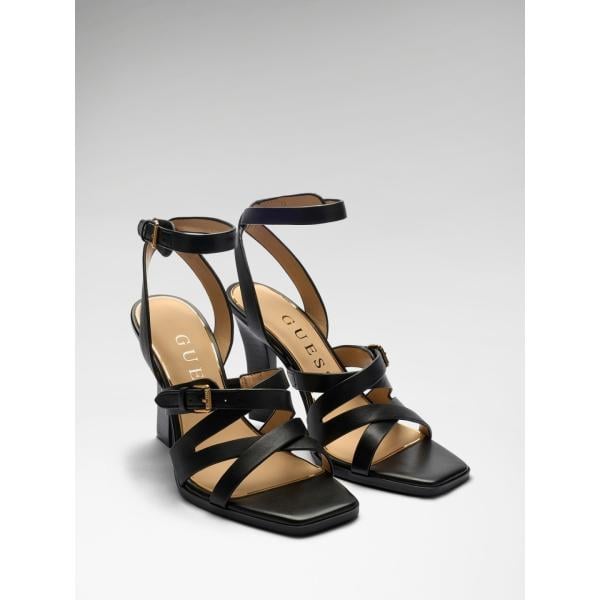 sandalias de piel Guess blanco