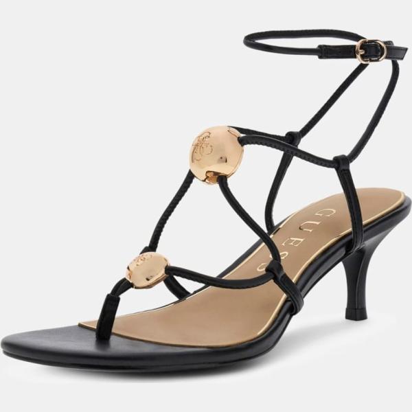sandalias de piel Guess blanco