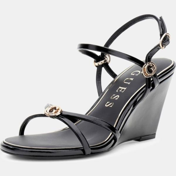 sandalias de piel Guess blanco