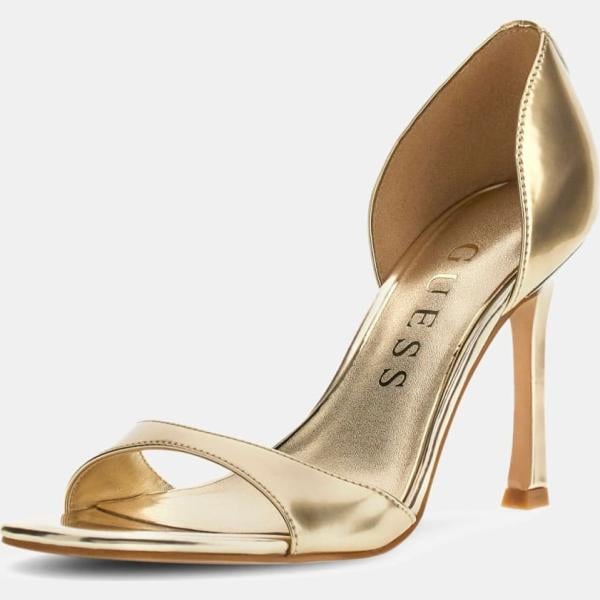 sandalias de piel Guess amarillo