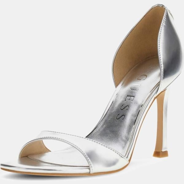 sandalias de piel Guess blanco
