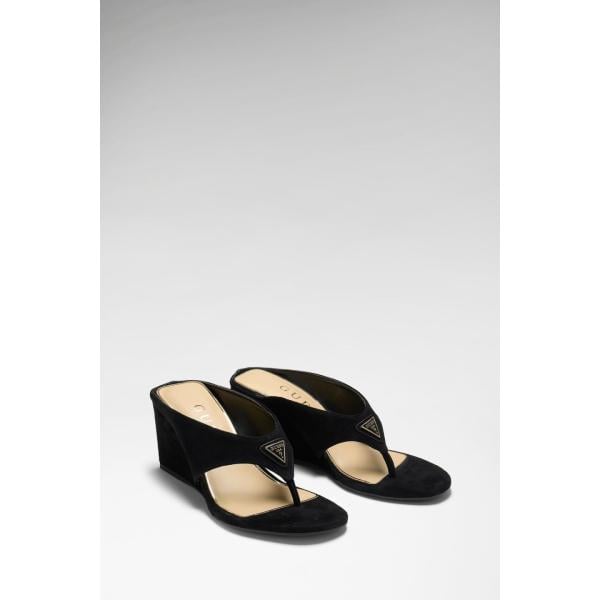zapatos de cuña Guess blanco