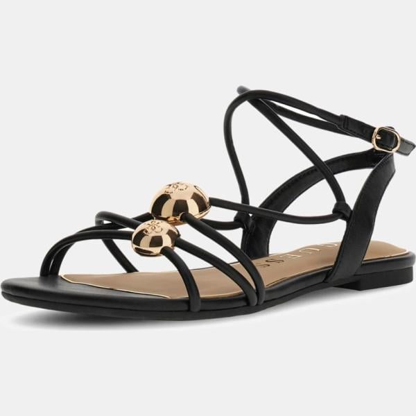 sandalias de piel Guess blanco