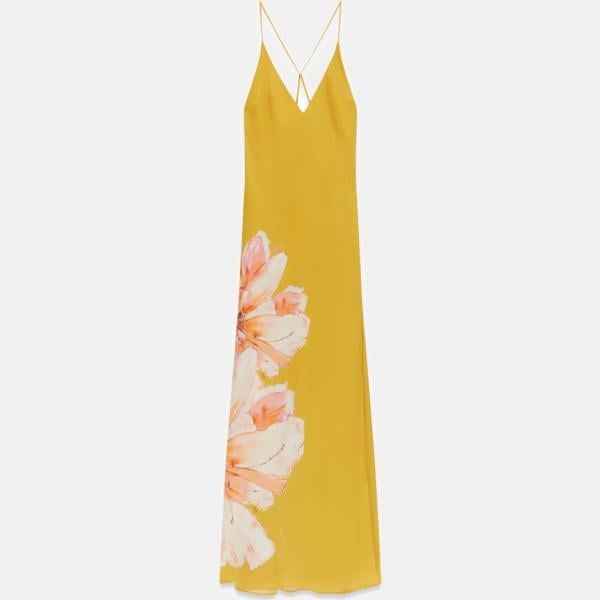 vestidos largos Marciano Guess blanco de flores