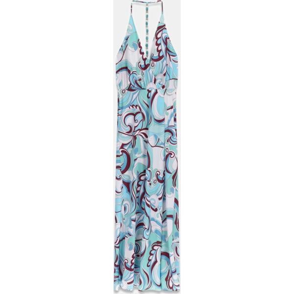 vestidos largos Marciano Guess blanco con diseños
