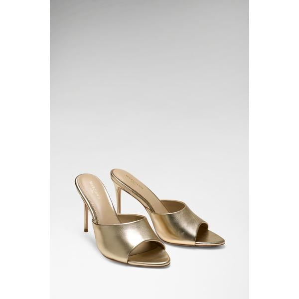 sandalias de tacón Marciano Guess gris
