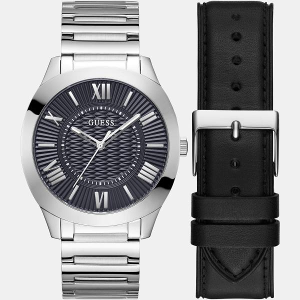 Reloj hombre con cinta piel Guess