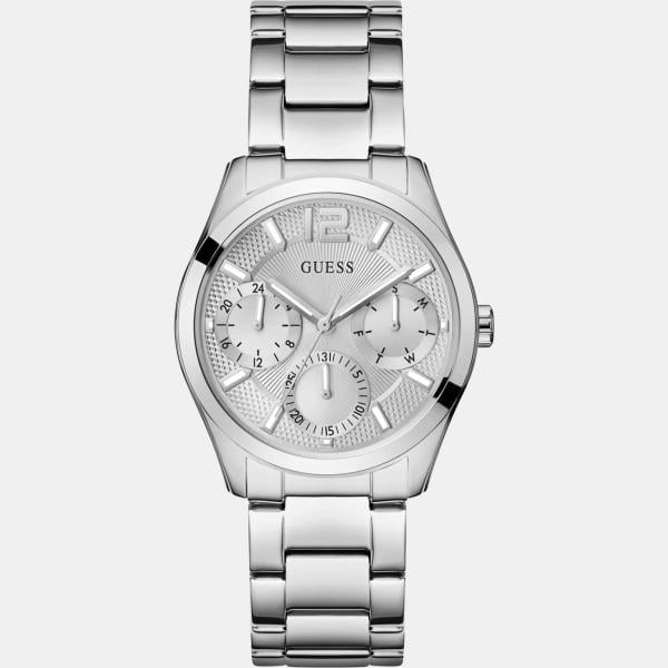 relojes analógicos Guess blanco