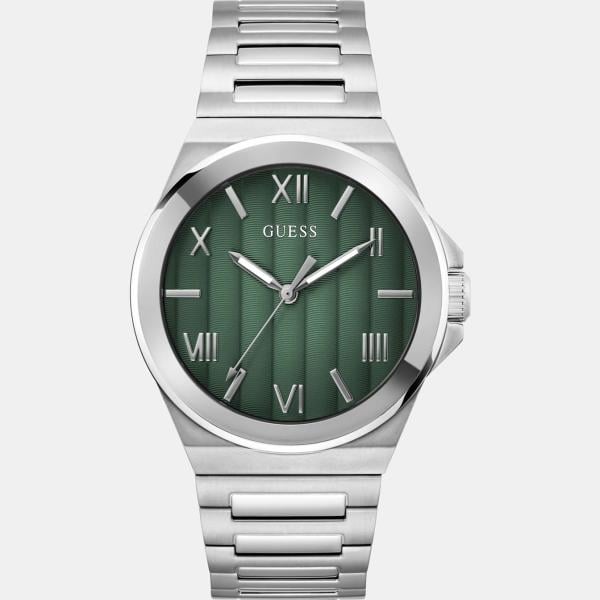 relojes analógicos Guess blanco