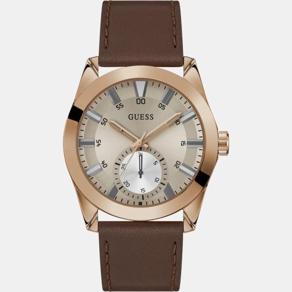 Reloj analógico hombre snow white analógico con hebilla acero inoxidable Guess