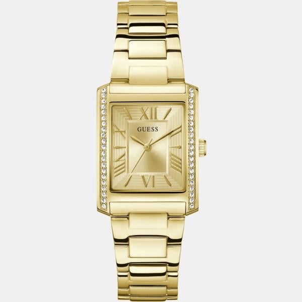 relojes analógicos Guess amarillo