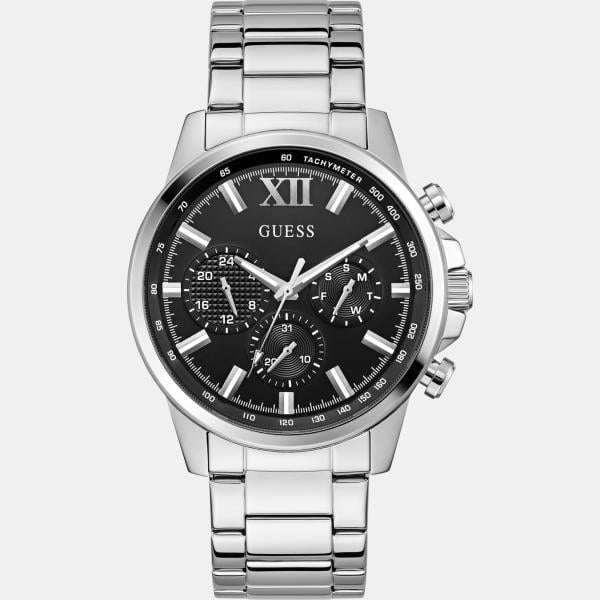 relojes analógicos Guess blanco