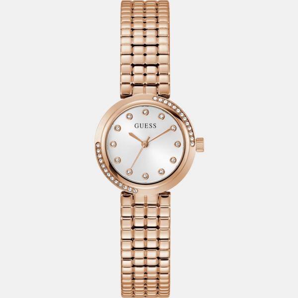 relojes analógicos Guess blanco