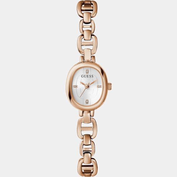 relojes analógicos Guess blanco