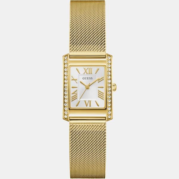 relojes analógicos Guess blanco