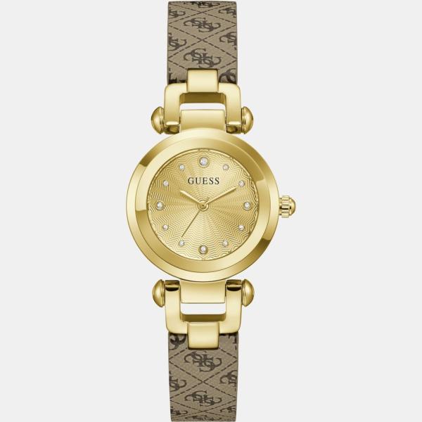 relojes analógicos Guess blanco