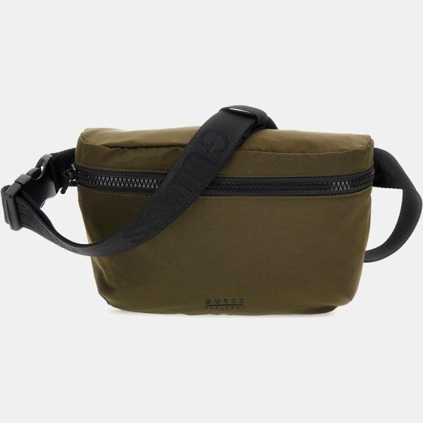 Mochila hombre snow white con cremallera metal Guess