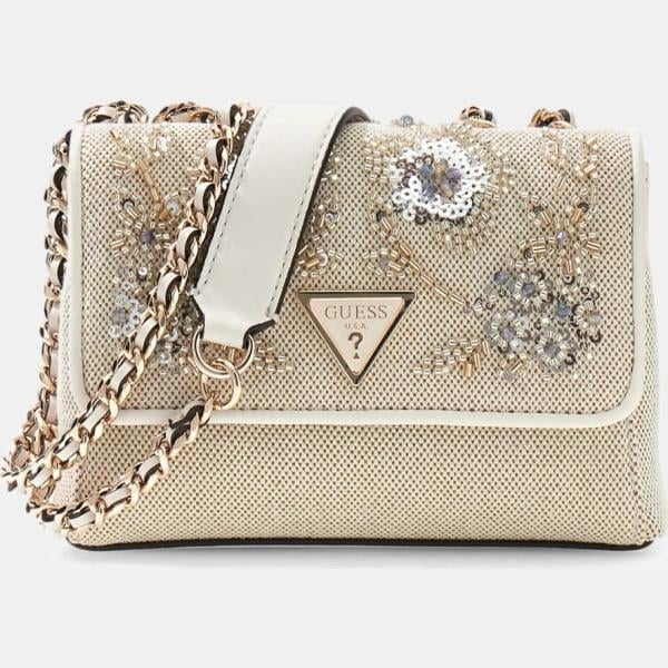 bolsos de mano Guess blanco