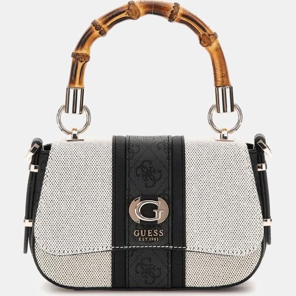 bolsos de mano Guess blanco con diseños