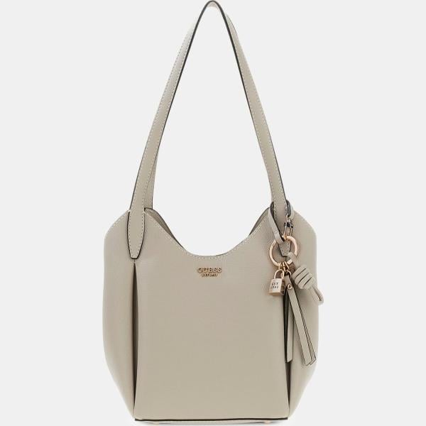 bolsos de hombro Guess blanco
