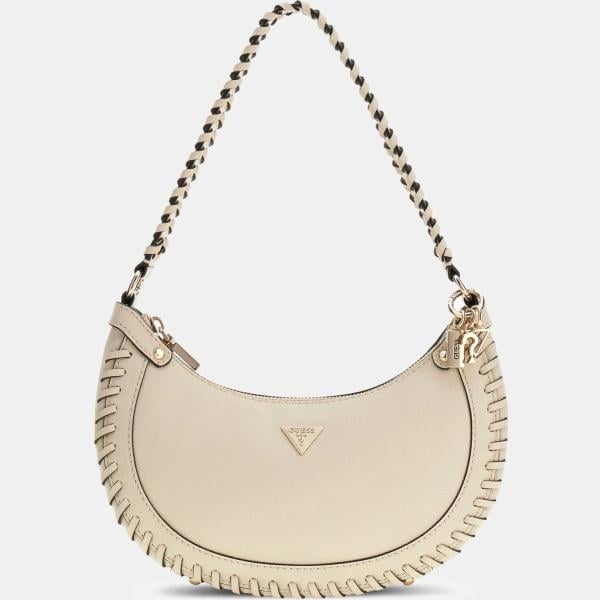 bolsos de hombro Guess blanco