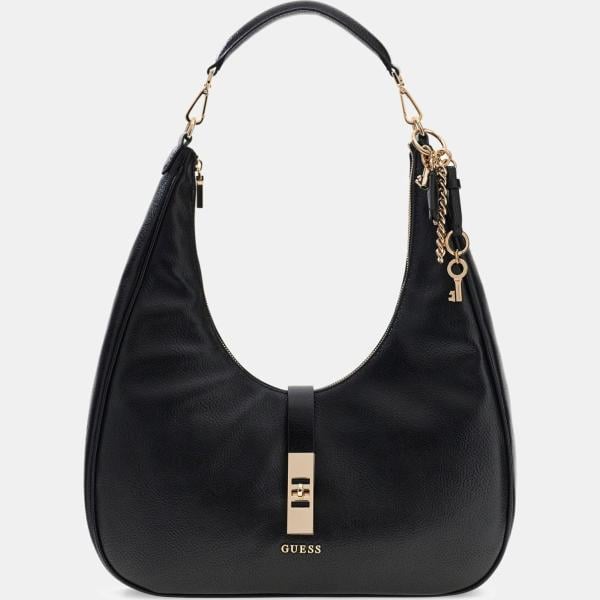 bolsos de hombro Guess negro