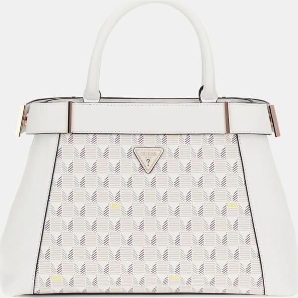 bolsos de mano Guess blanco