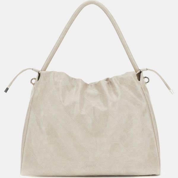 bolsos de mano Guess gris