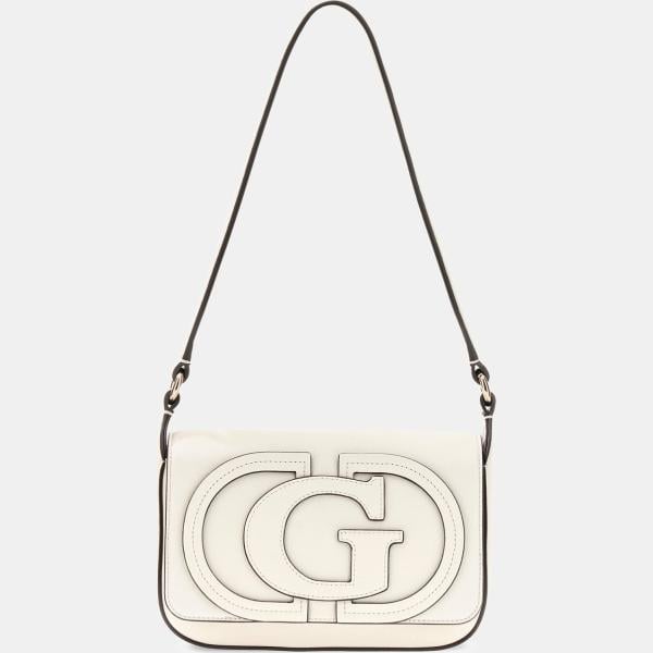 bolsos de hombro Guess blanco