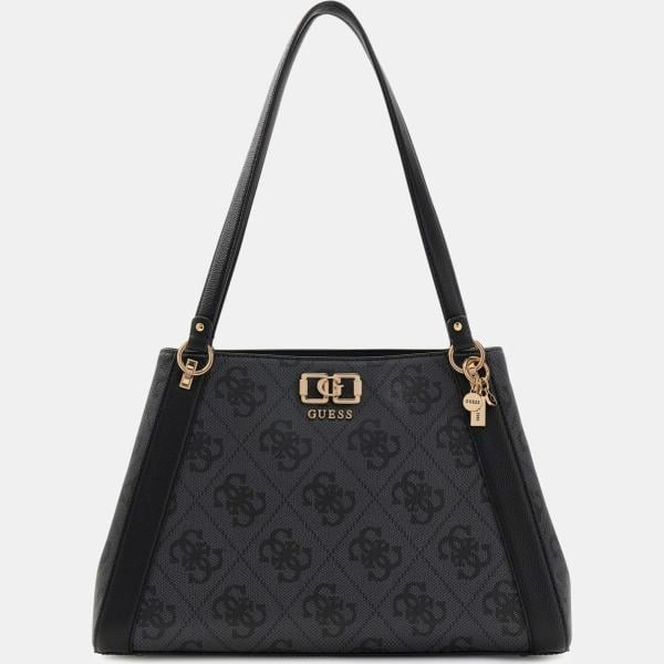 bolsos de hombro Guess negro