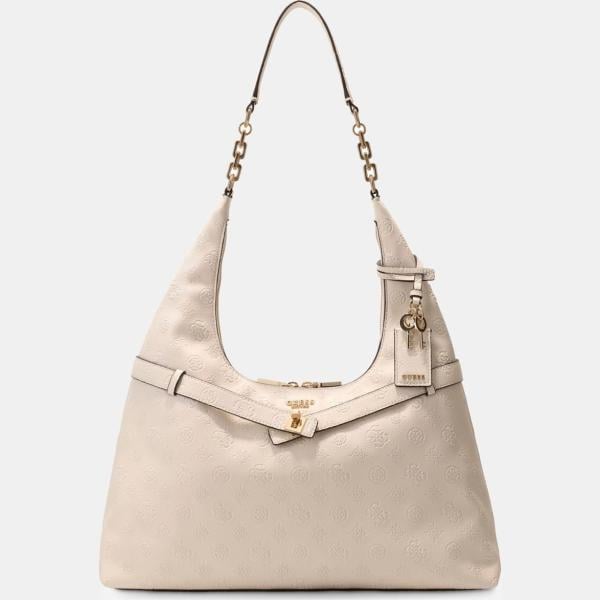 bolsos de hombro Guess blanco