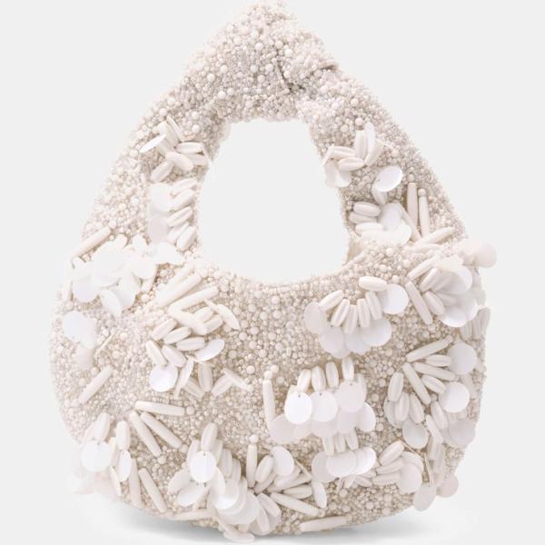 clutch Guess blanco