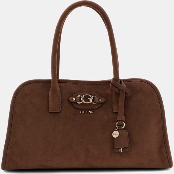 bolsos de mano Guess marrón
