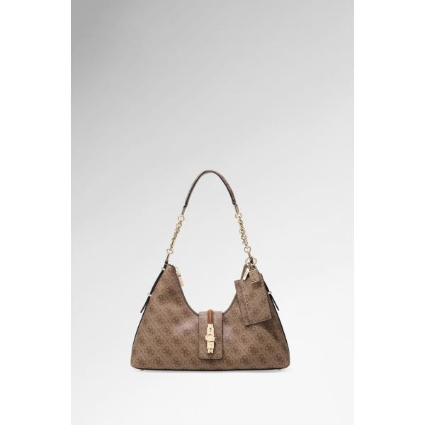 Bolso de hombro mujer snow white con cremallera ecopiel Guess