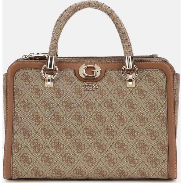 bolsos de mano Guess marrón con diseños