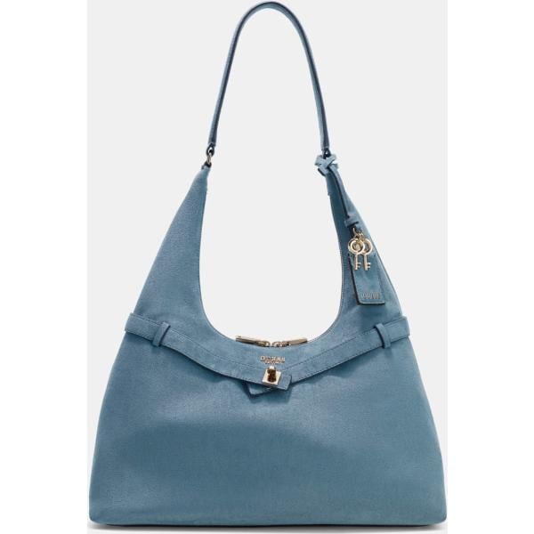bolsos de hombro Guess blanco