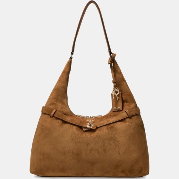 bolsos de hombro Guess blanco