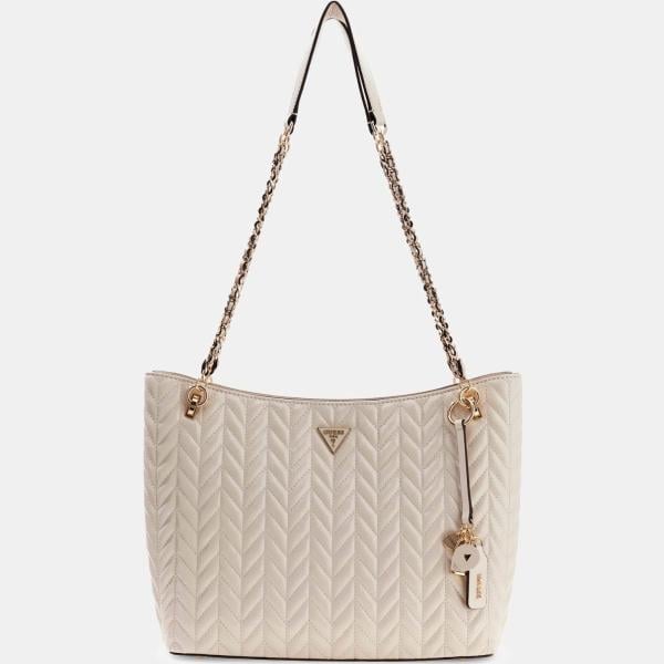 bolso shopper Guess blanco