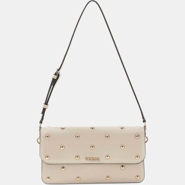 bolsos de hombro Guess blanco