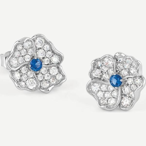 pendientes Guess blanco