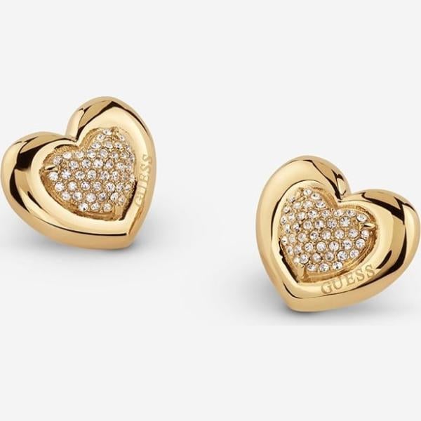 pendientes Guess blanco